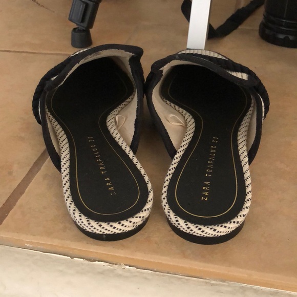 Zara slides sandals used once - Picture 4 of 6